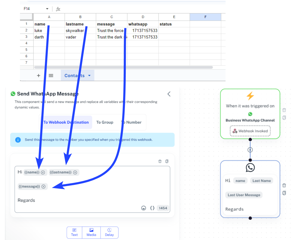 Automatically send WhatsApp Messages for new rows in a Google Sheet