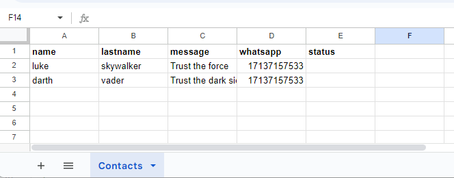 Automatically send WhatsApp Messages for new rows in a Google Sheet