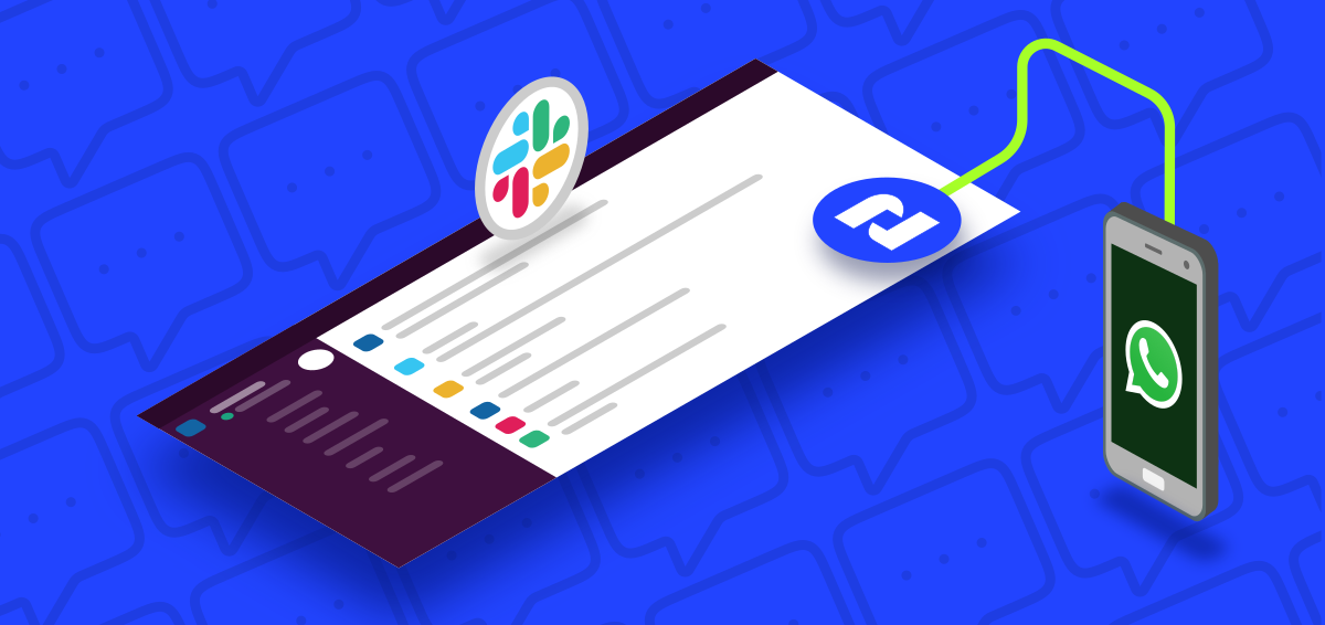 Cómo integrar y sincronizar WhatsApp y Slack fácilmente para mensajería