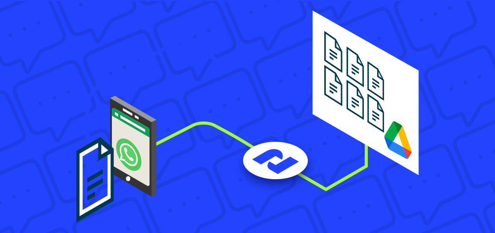 How to Automatically Save Files Received in a WhatsApp Conversation to Google Drive