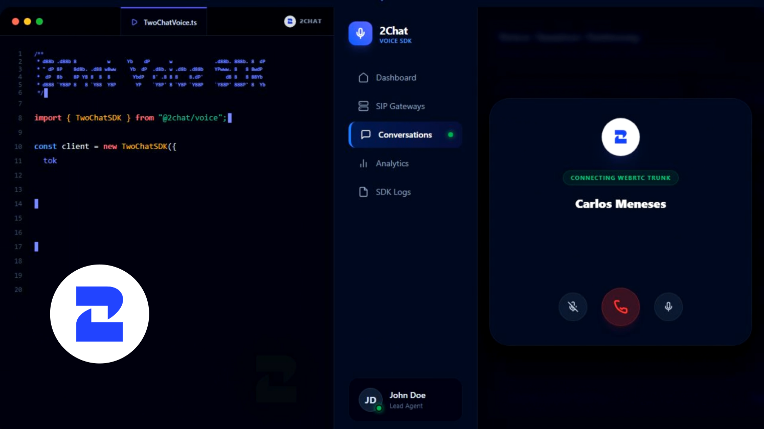 2Chat Voice SDK: Cómo Agregar Llamadas de Voz a tu App Web Sin Ser Experto en Telecomunicaciones